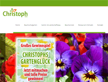 Tablet Screenshot of christoph-garten.de